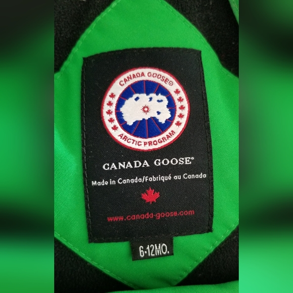 Canada Goose Lamb Snowsuit in Green - Picture 2 of 8